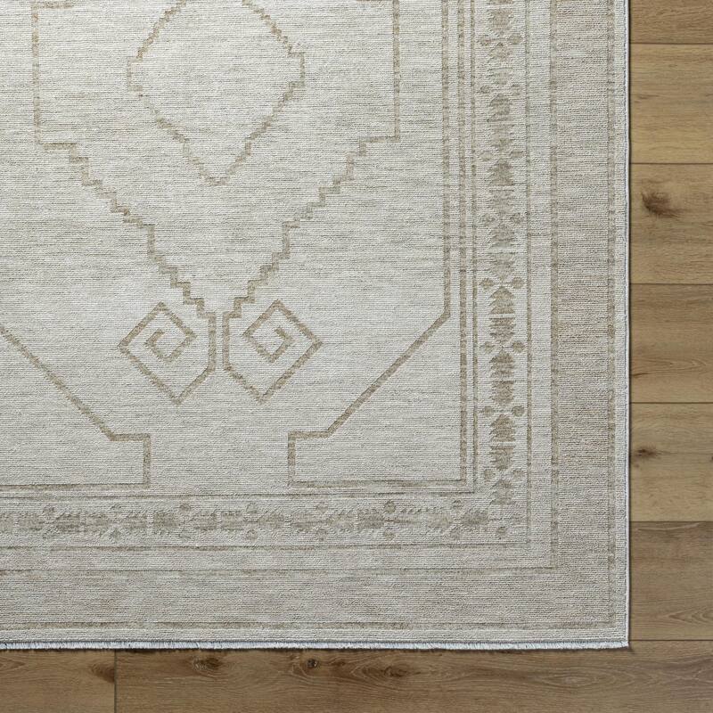 Livabliss Emory Global Border Area Rug