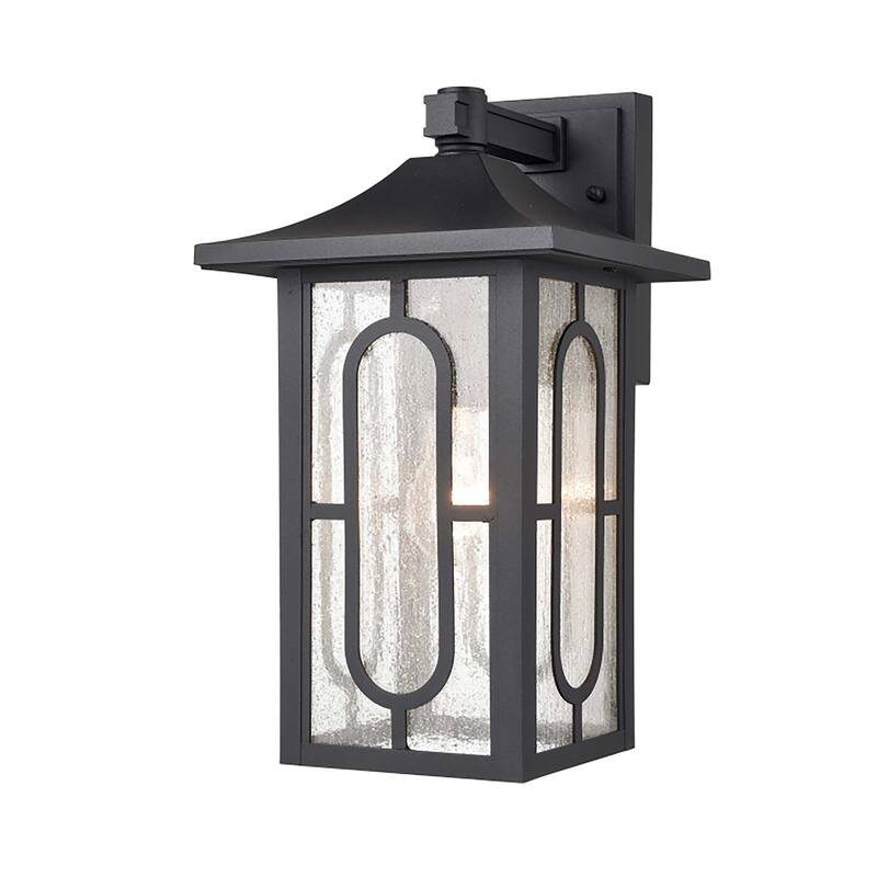 Parkdale 14.5'' High 1-Light Outdoor Sconce - Black - 14.5 inch Tall - 14.5 inch Tall - Black