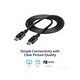 preview thumbnail 4 of 3, StarTech.com DISPLPORT6L 6 ft. Black Connector A: 1 x DisplayPort (20-pin) Latch - Coral - L