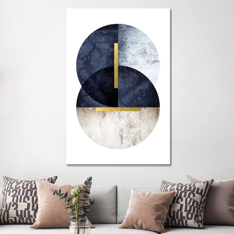 iCanvas "Dark Navy" by Urban Epiphany Canvas Print