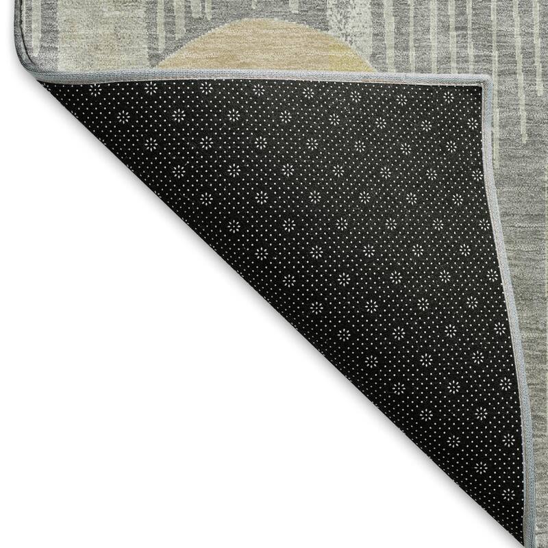 Premium Washable Super Soft Contemporary Imprints Mayfield Rug
