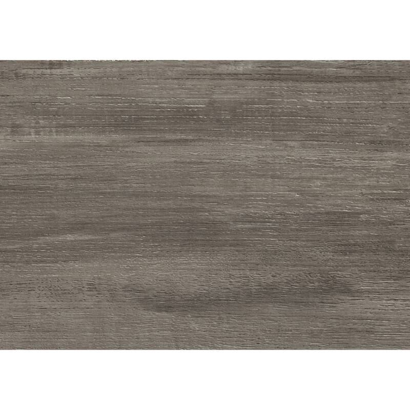 Rie 59 Inch Dresser, 7 Drawers, Weathered Gray Melamine Laminate