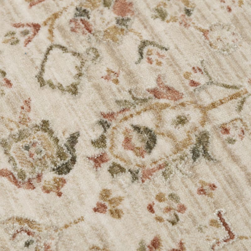 Alora Decor Poppy Traditional Natural Polyester/Polypropylene Area Rug