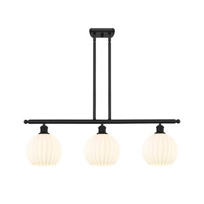 Innovations Lighting 516-3I-11-36-White Venetian-Indoor Pendant Large