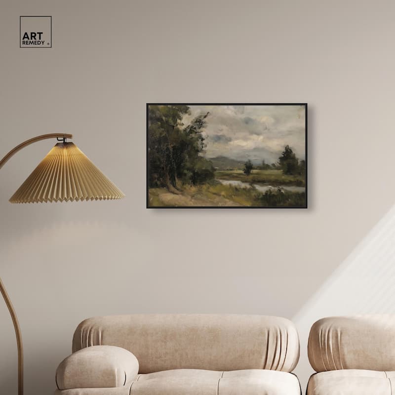 River's Path Canvas by Art Remedy