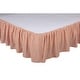preview thumbnail 8 of 6, Sawyer Mill Ticking Stripe Bed Skirt