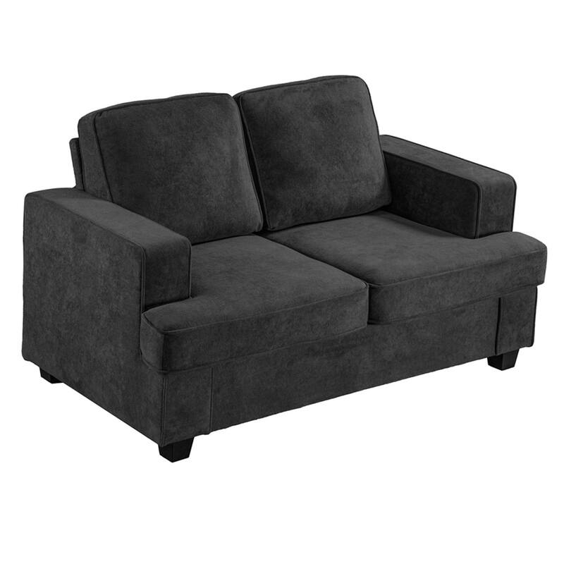 Modern Velvet Loveseat