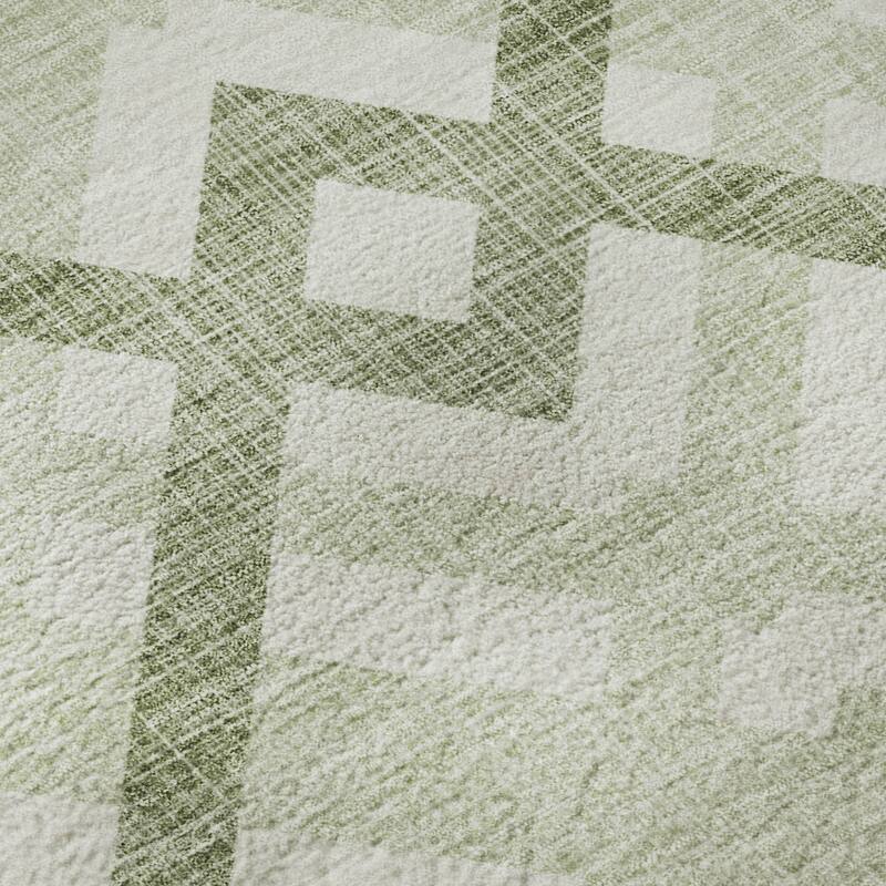 Premium Washable Super Soft Contemporary Geo Mayfield Rug