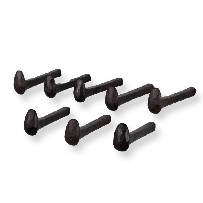 Rustic State Cast Iron Ray Screw-in Hook - Pack of 8