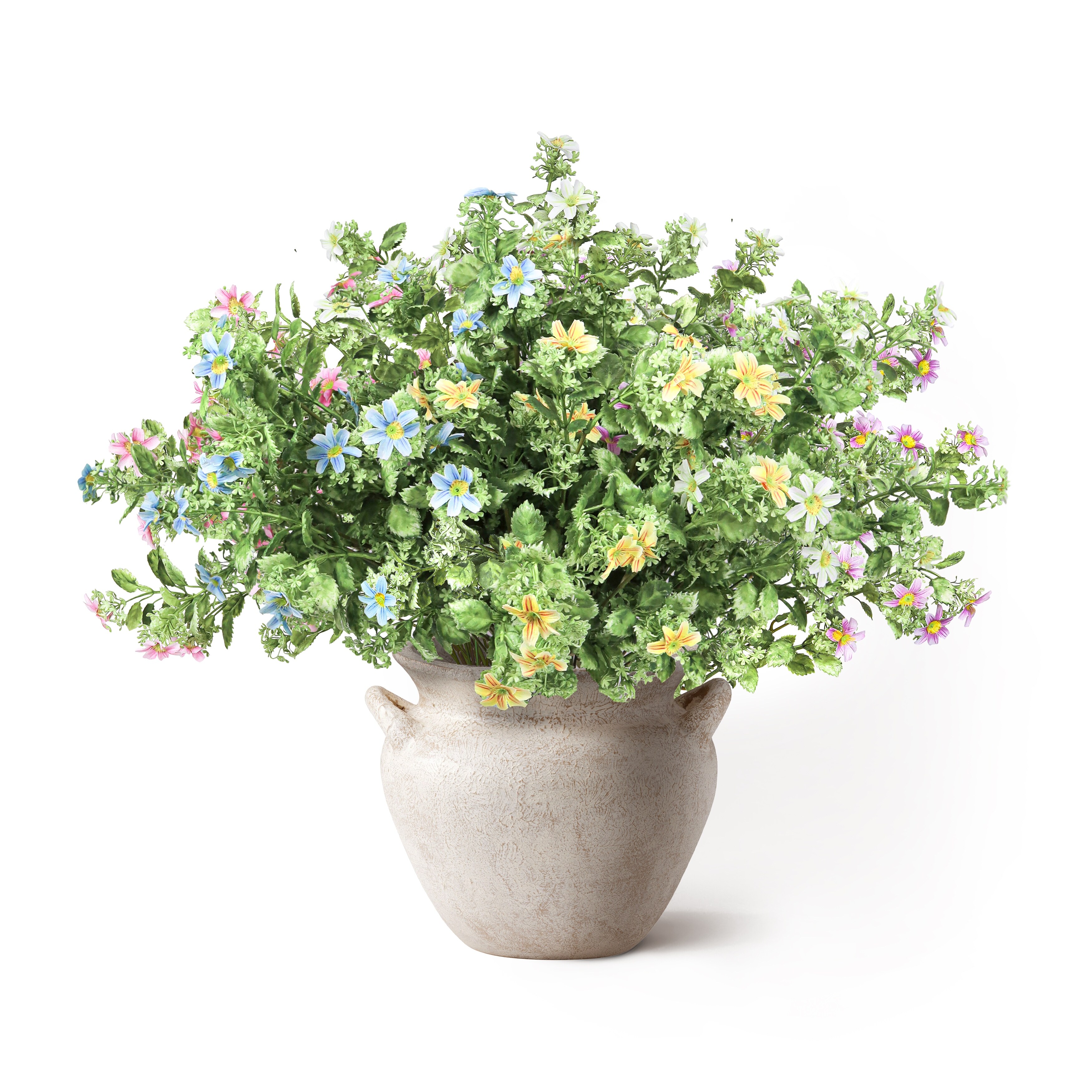 Set-of-2-Pink-Artificial-Wild-