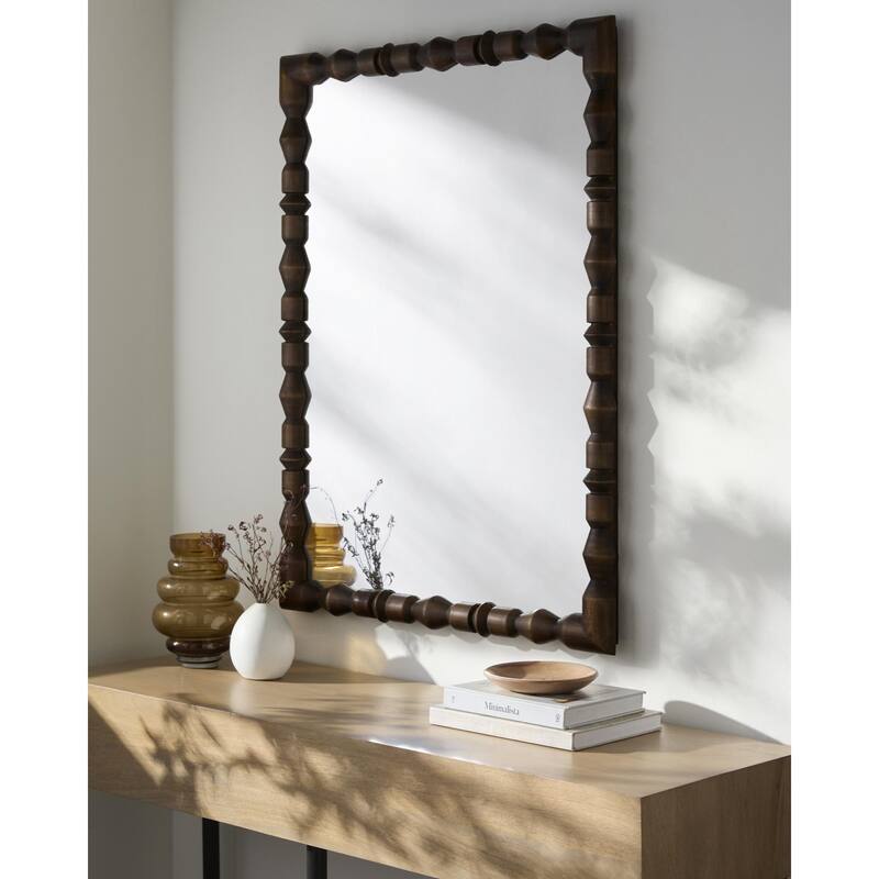 Livabliss Elisaveta Global Accent Mirror - 40"H x 30"W x 2"D