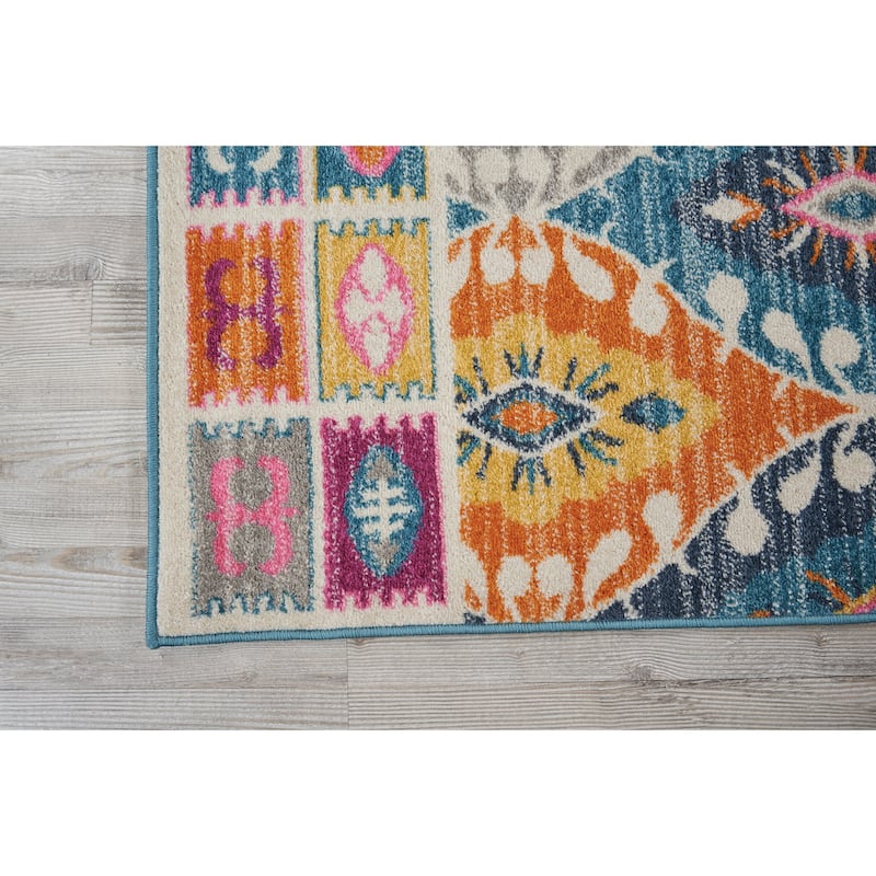 Nourison Passion Boho Geometric Tribal Area Rug