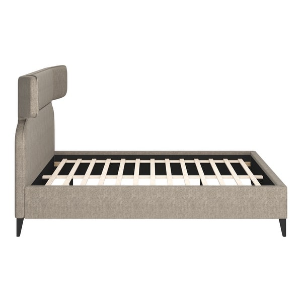 slide 2 of 8, Dusa King Bed Olive Brown Olive Brown