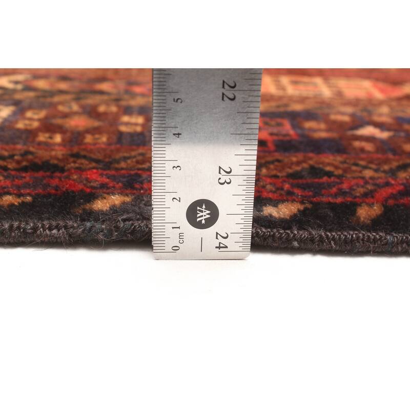 ECARPETGALLERY Hand-knotted Teimani Dark Grey Wool Rug - 3'0 x 4'7