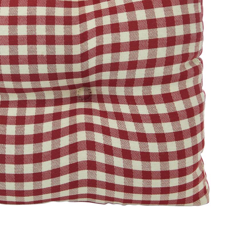 Klear Vu Gripper Overstuffed Universal Non-Slip Dining Chair Cushions