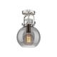 Option Satin Nickel / Light Smoke