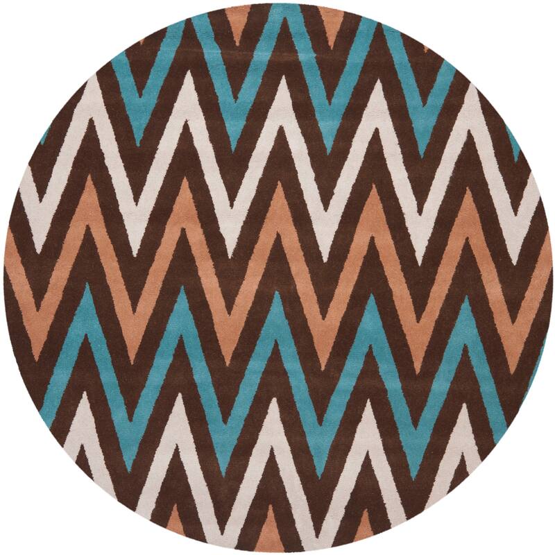 SAFAVIEH Handmade Chatham Klasina Modern Moroccan Wool Rug