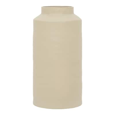 Milk Jug Ceramic Tabletop Vase - 16.75" - Spray Green