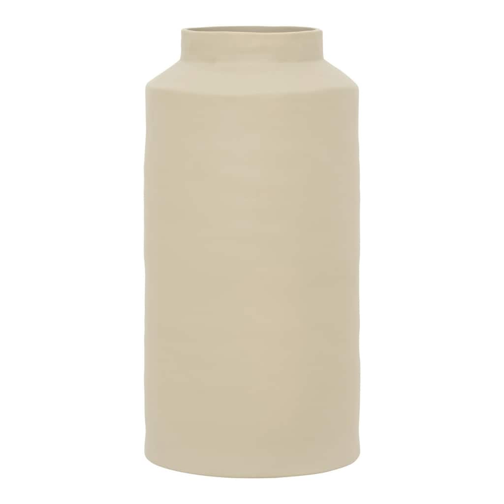 Milk Jug Ceramic Tabletop Vase - 16.75" - Spray Green