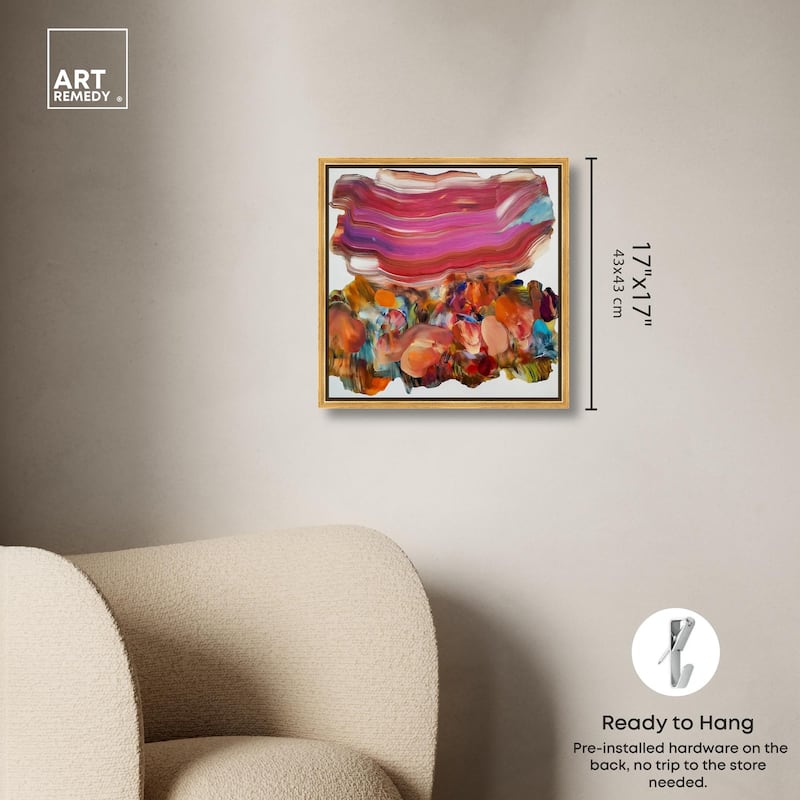 Flow State I Canvas by Art Remedy