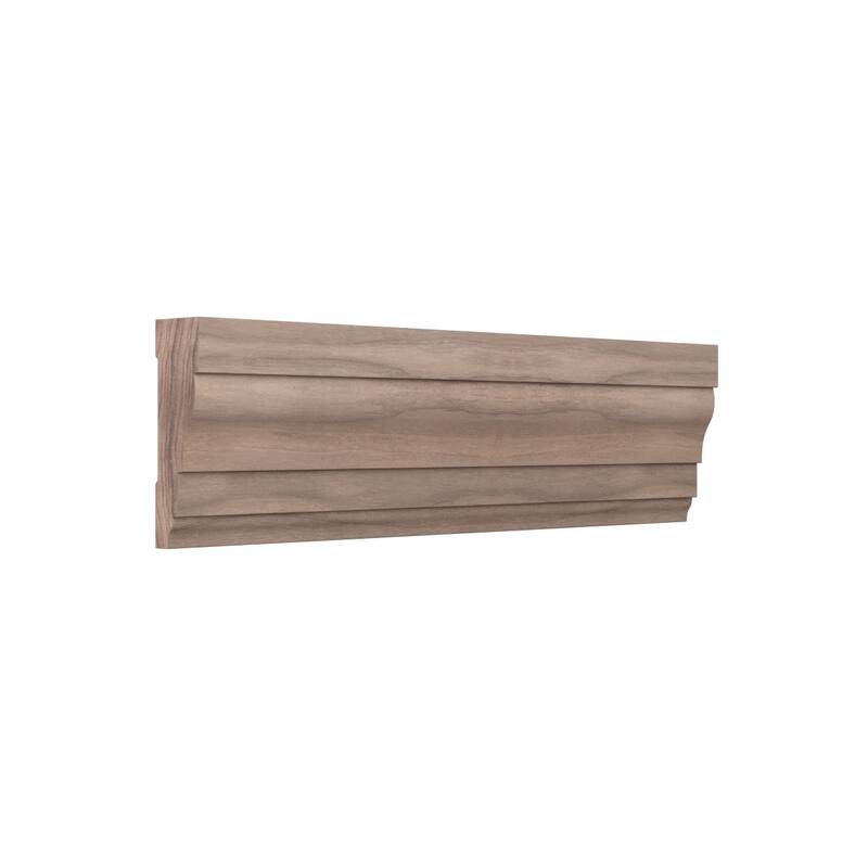 WM366 11/16-in D x 2-1/4-in W x 96-in L Americraft Solid Hardwood Stain Grade Colonial Casing Moulding