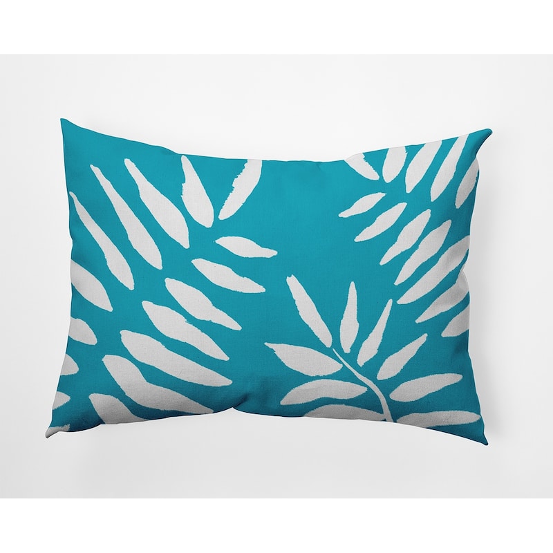 Summer Breeze Decorative Throw Pillow - 14" x 20" - Caribbean Turquoise