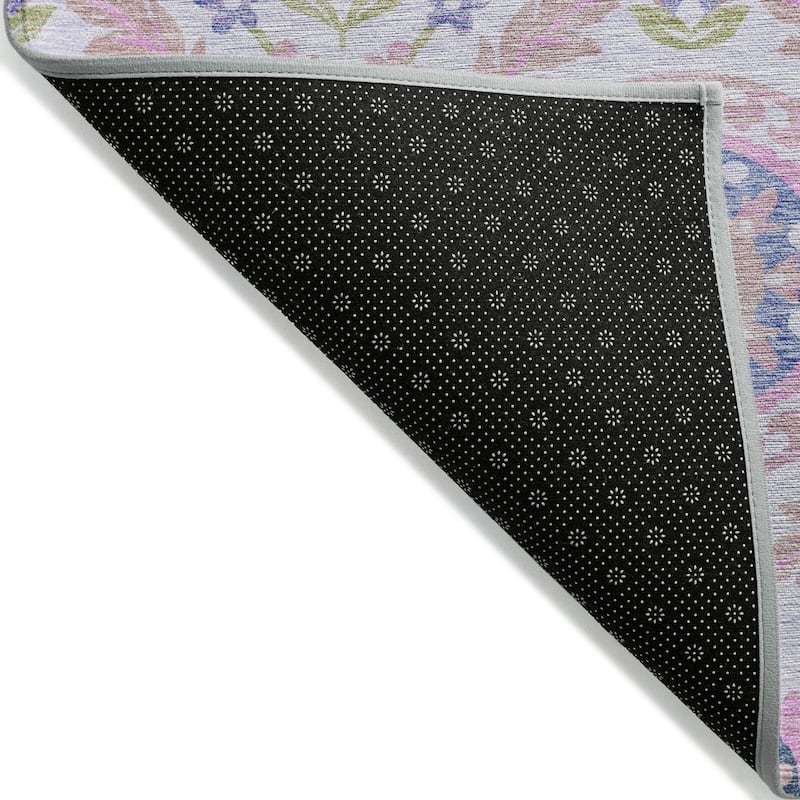 Machine Washable Indoor/ Outdoor Chantille Boho Suzani Rug
