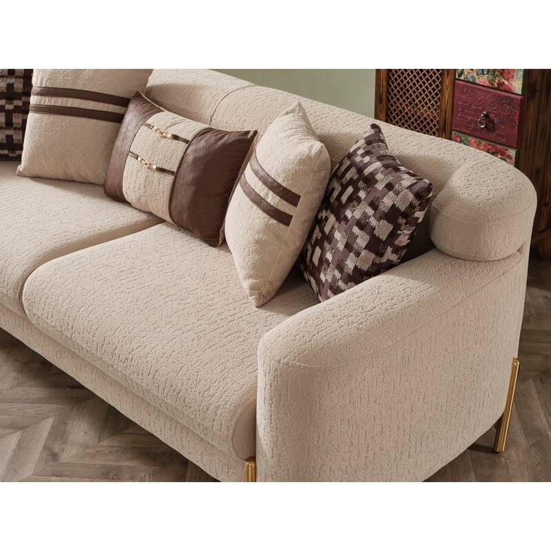 Enner 3 Pieces Living Room Sets 2 Sofa 1 Chair