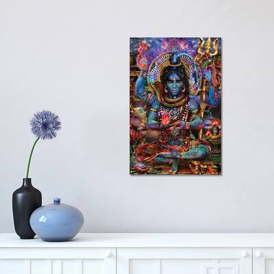 iCanvas "Shiva" by Jumbie Canvas Print