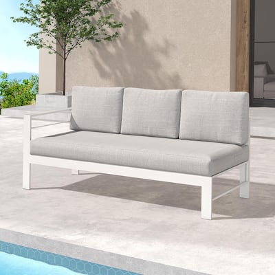 Aluminum Patio Sofa, Modern Outdoor Furniture Couch