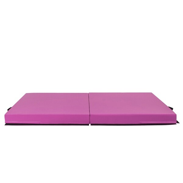 pink exercise mat