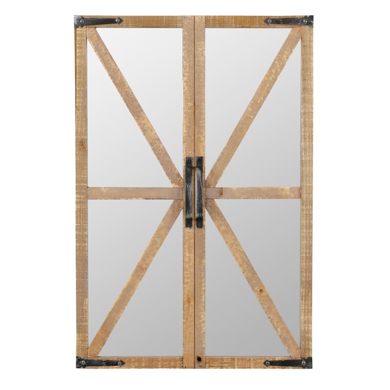 Walker Farmhouse Wall Mirror - 30"h x 20.5"w x 2"d