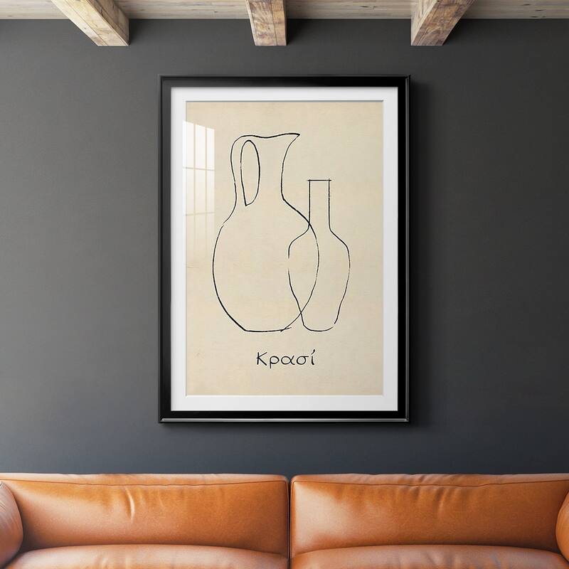 Greek Blessing II Premium Framed Print - Ready to Hang