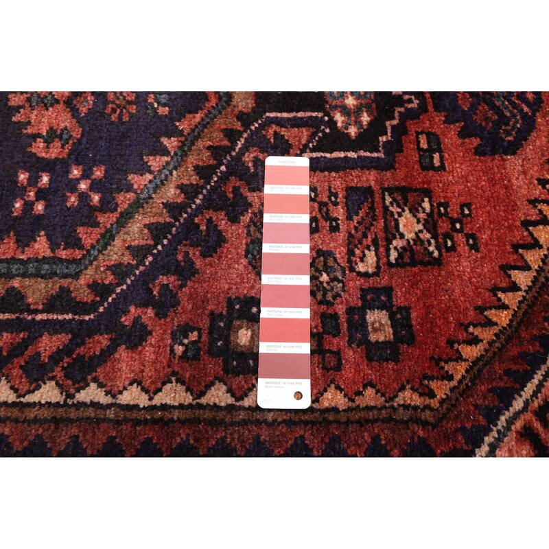 ECARPETGALLERY Hand-knotted Andelz Copper Wool Rug - 4'3 x 7'7