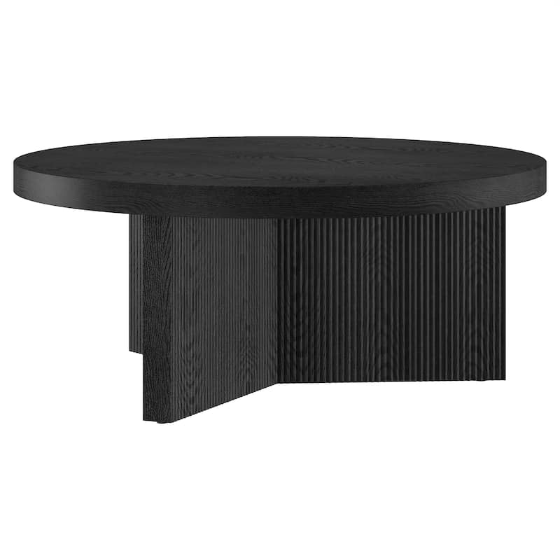 Holm 36" Wide Round Coffee Table