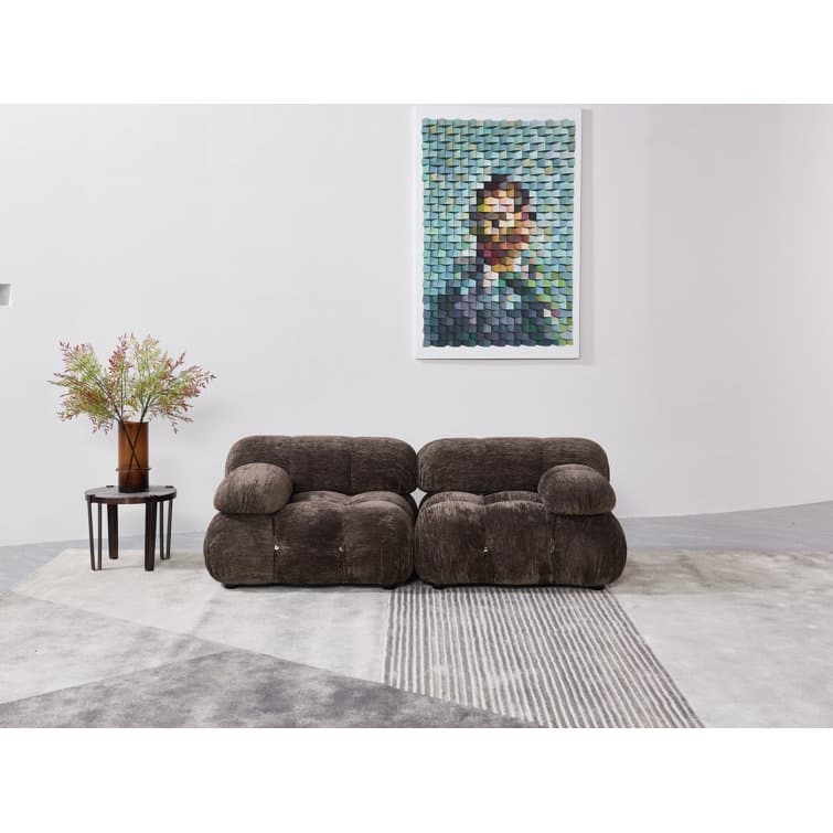 Breeley 76'' Chenille Upholstered Loveseat