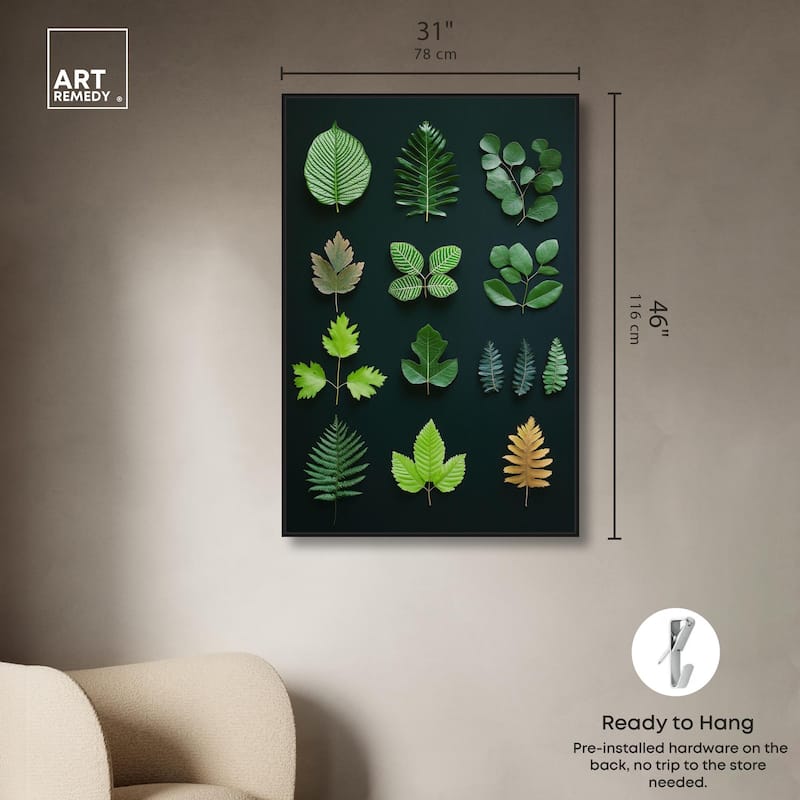 Leaf Library I Canvas by Art Remedy
