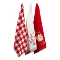 Buy Christmas Kitchen Towels Online At Overstock Our Best Table Linens Decor Deals