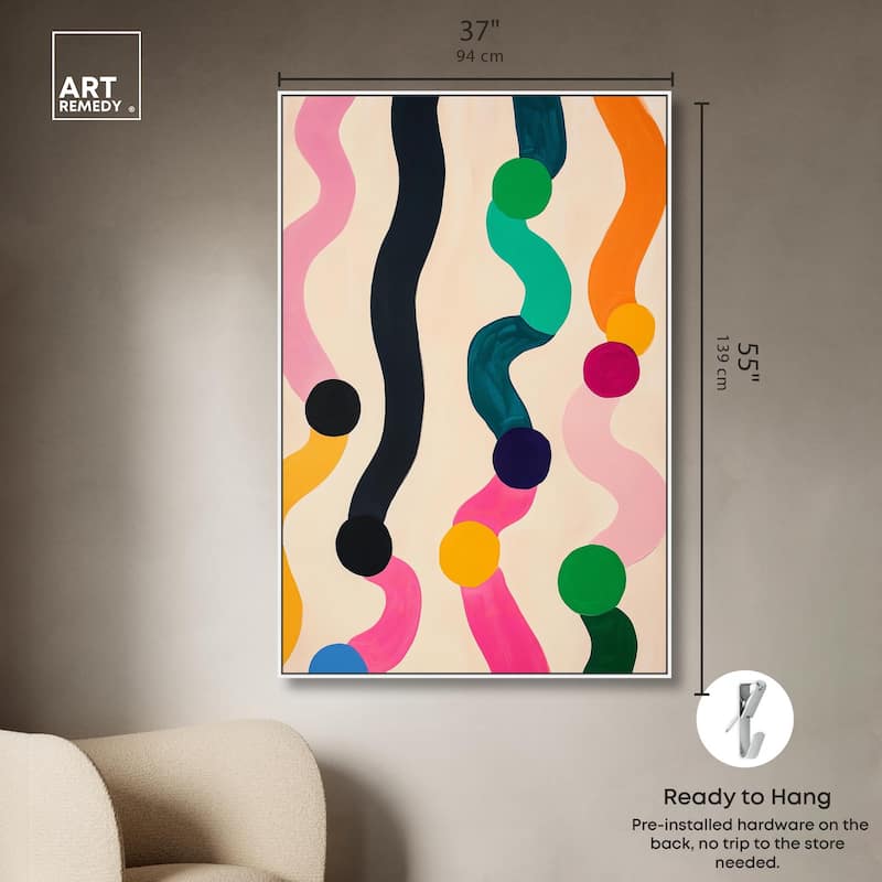 Pearl Colors II Canvas by Art Remedy