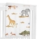 preview thumbnail 4 of 4, Sweet Jojo Designs Jungle Animals Boy, Girl, Unisex/Gender Neutral Toddler Blanket Baby Swaddle - Boho, Wildlife, Safari, Animal