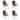 Gymax 4PCS Adjustable Folding Fabric Chair Powder Coated Steel Tube - 21'' x 27'' x 35.5''