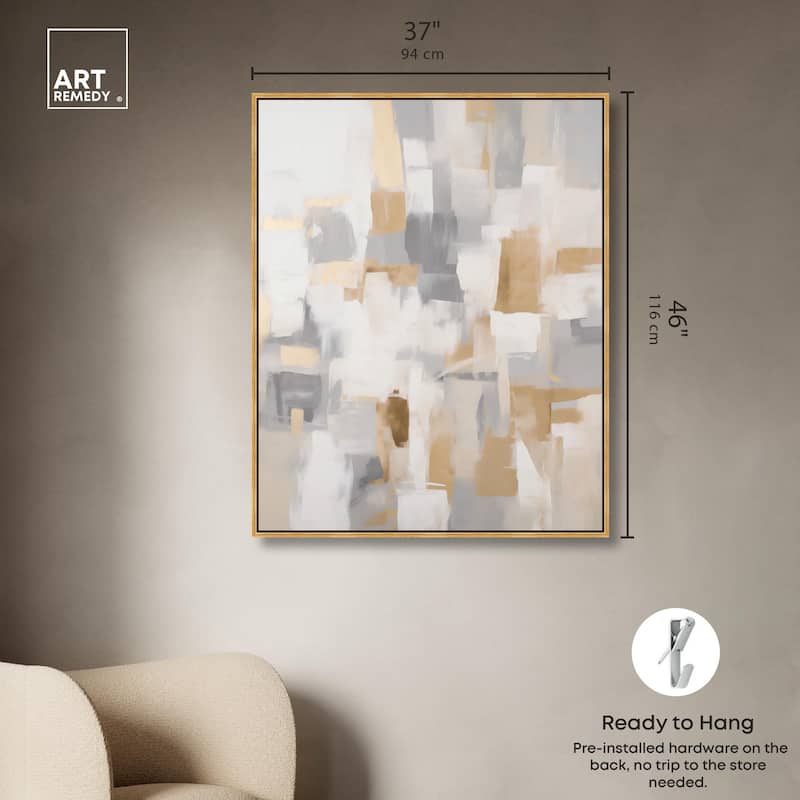 Dissolving Brilliance II Canvas by Art Remedy