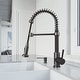 preview thumbnail 129 of 156, VIGO Edison 19" H Single Handle Pull-Down Sprayer Kitchen Faucet