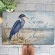 preview thumbnail 1 of 0, Laural Home Heron Escape Outdoor Door Mat