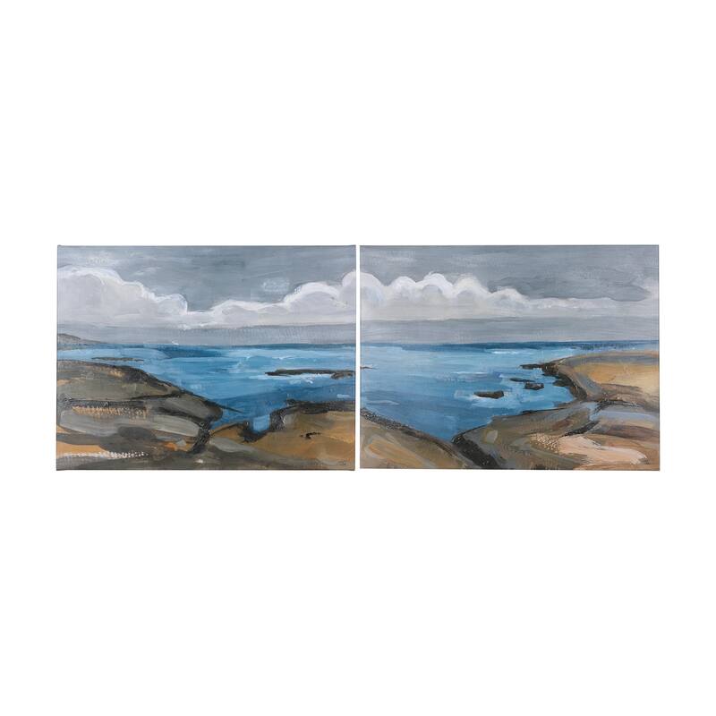 Grey Sky II (56 x 42) Canvas Art Print