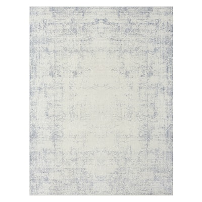 Sevita Modern Abstract, Machine Washable Indoor Area Rug