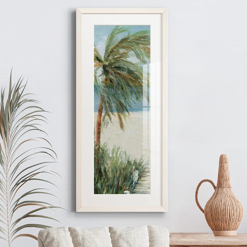 Beach Walk I-Premium Gallery Framed Print