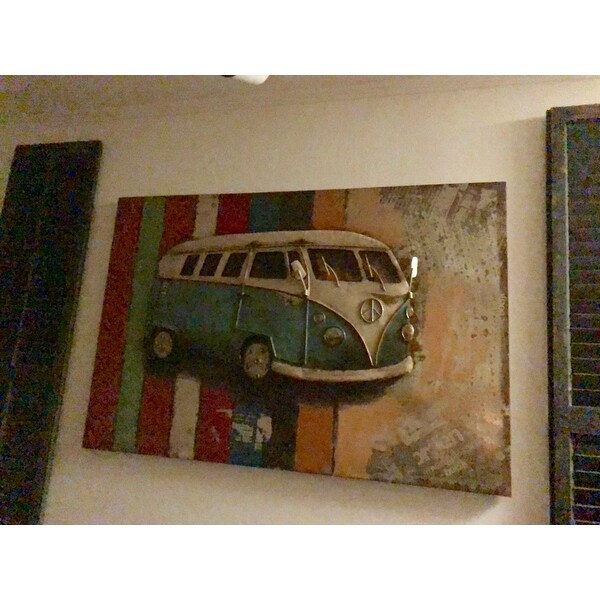 Top Product Reviews For Aurelle Home Adele Vw Bus Wall Decor