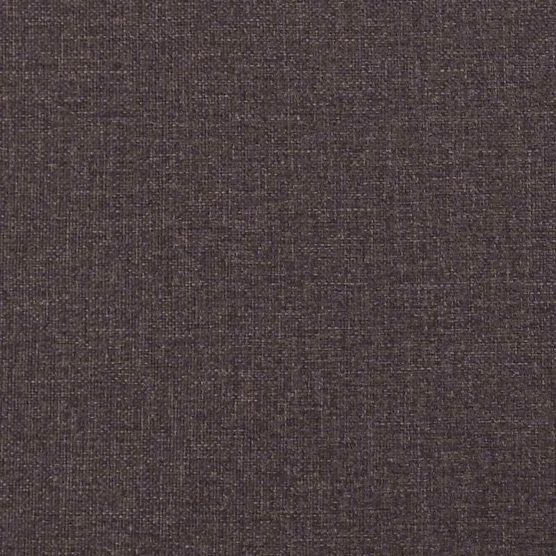 vidaXL Massage Recliner Dark Brown Fabric - 28.7" x 35.4" x 39.4"