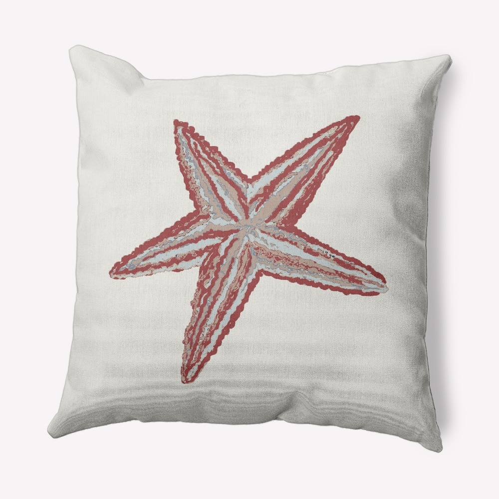 Starfish Nautical Decorative Indoor Pillow